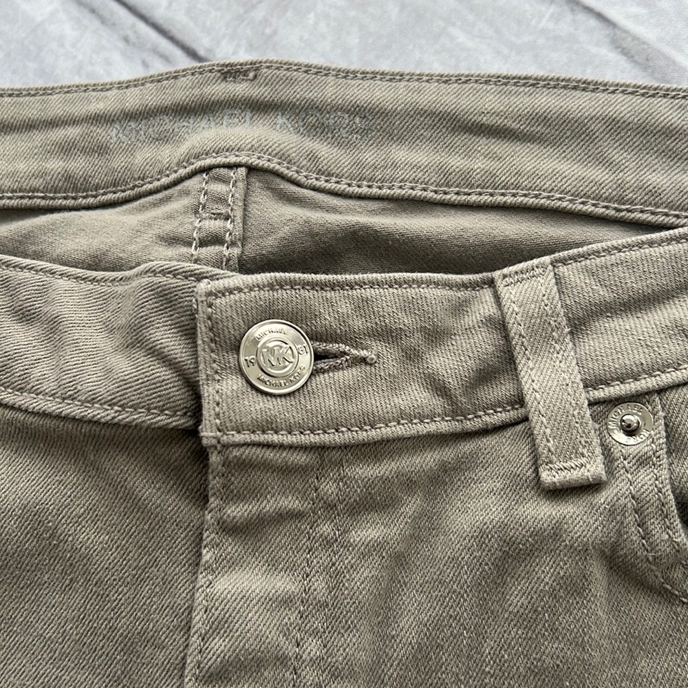 Michael Kors gray skinny jeans size 8